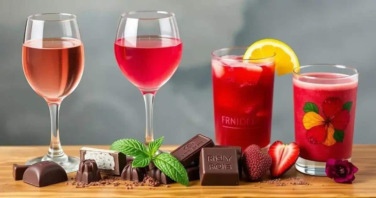 Harmonizando Chocolate Ruby com Bebidas