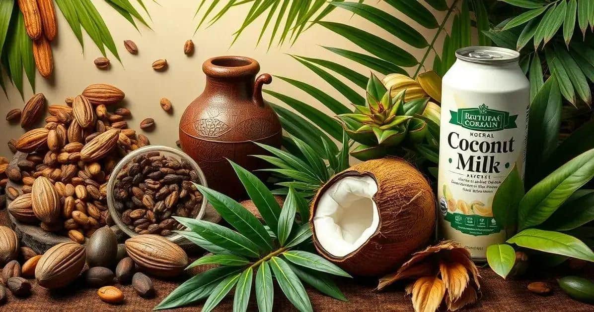 História do Cacau e Leite de Coco