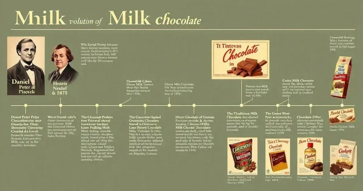 História do Chocolate ao Leite