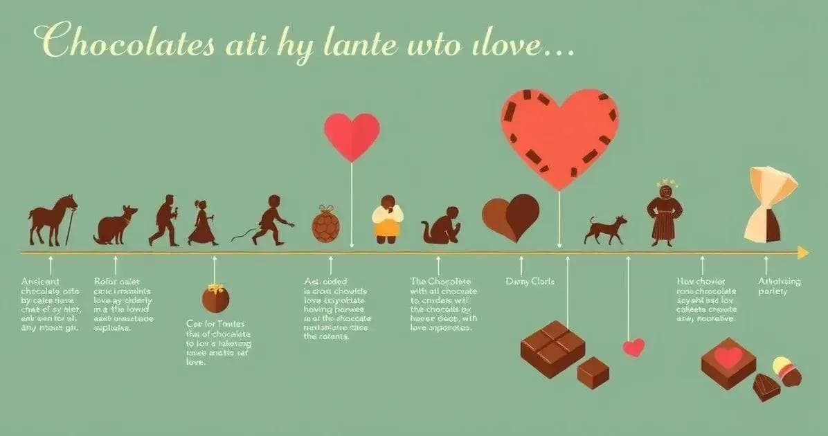 História do chocolate nas relações amorosas