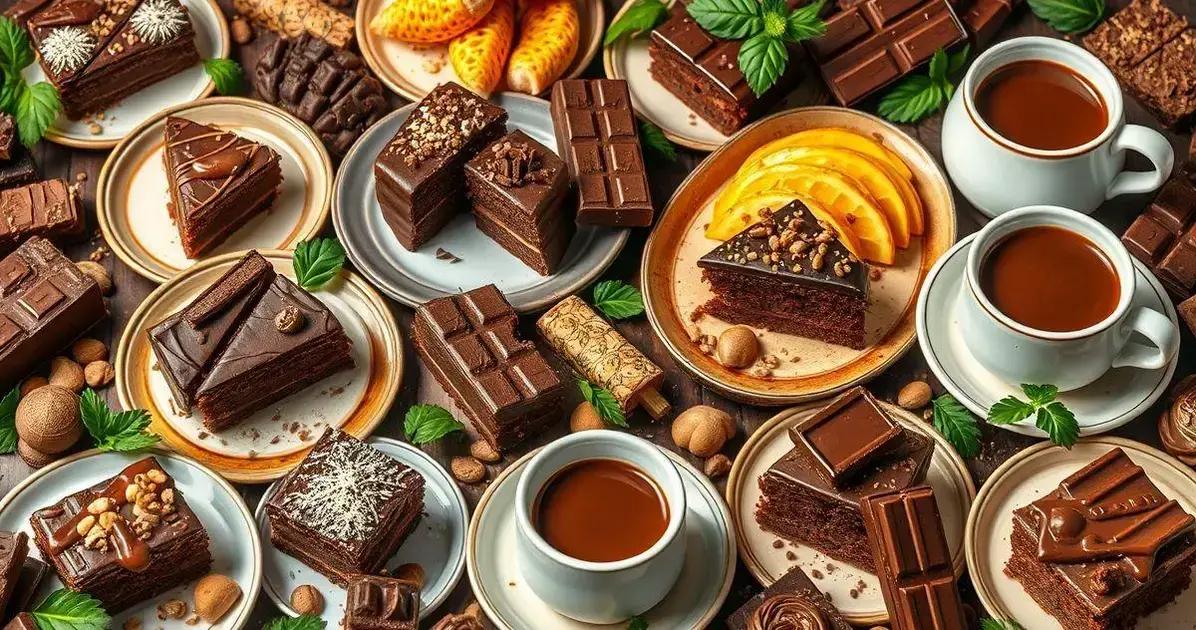 Impacto do chocolate na culinária brasileira