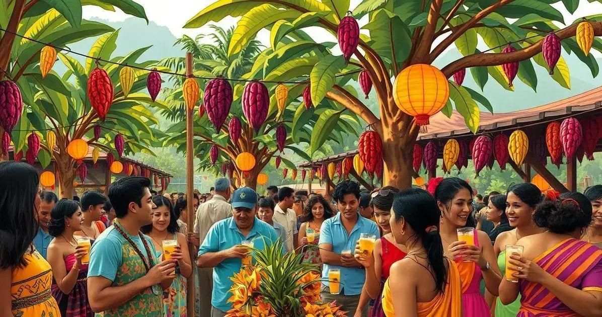 Importância do cacau na cultura latino-americana