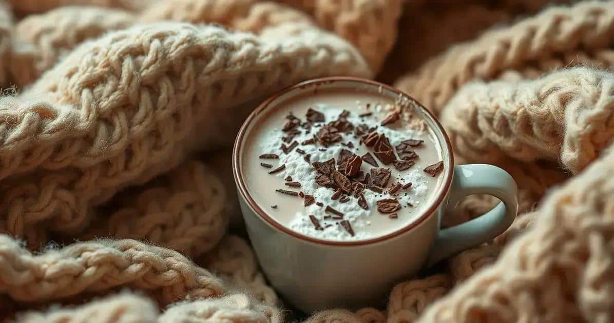 Ingredientes da Receita de Chocolate Quente com Leite Ninho