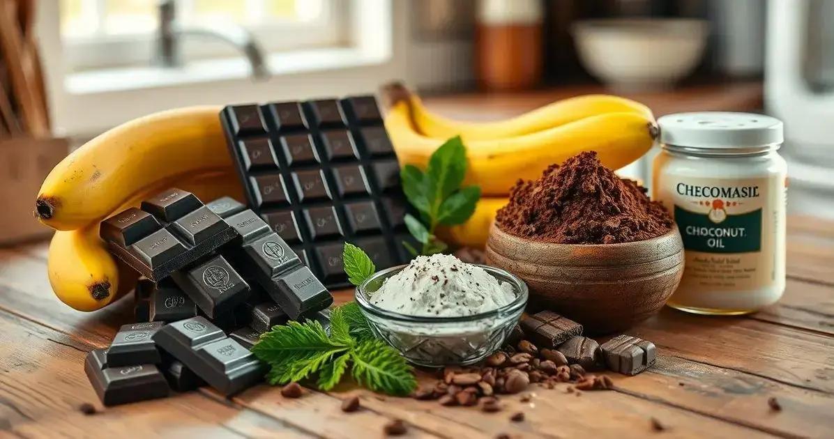 Ingredientes da receita