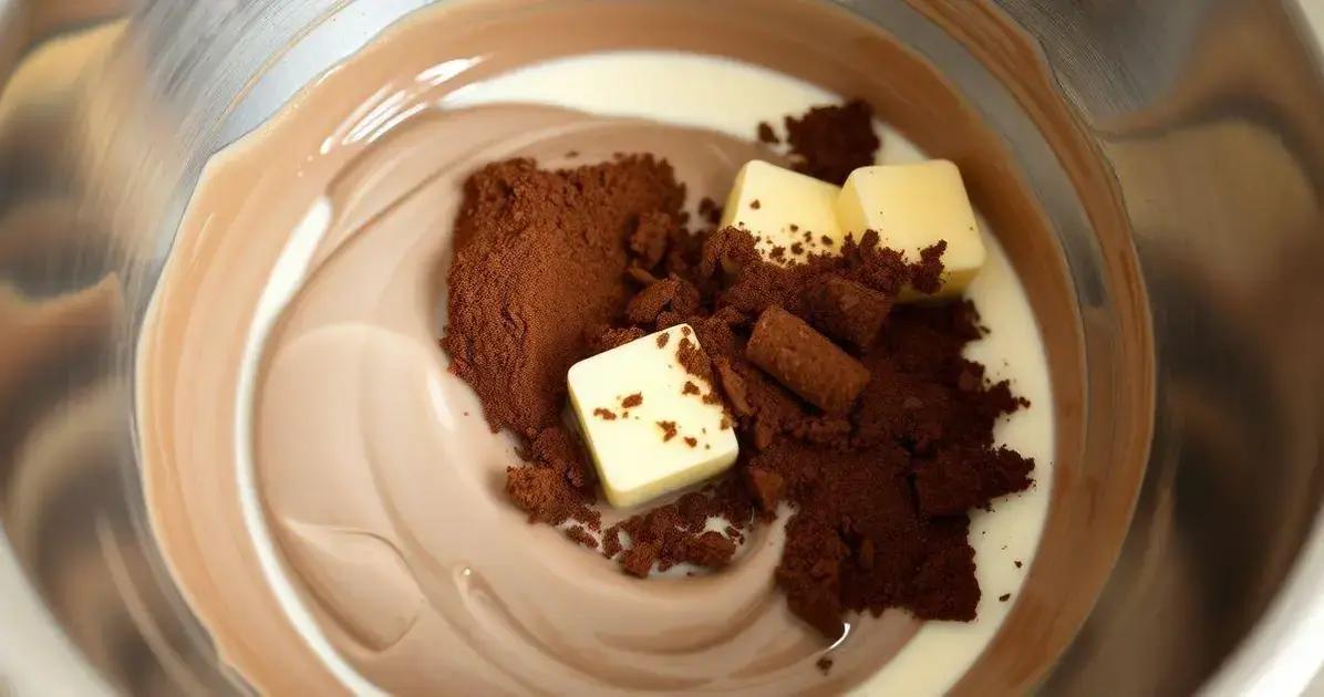 Ingredientes do Brigadeiro de Colher Cremoso