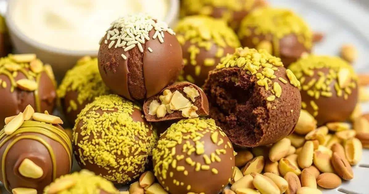 Ingredientes do Brigadeiro Gourmet com Pistache