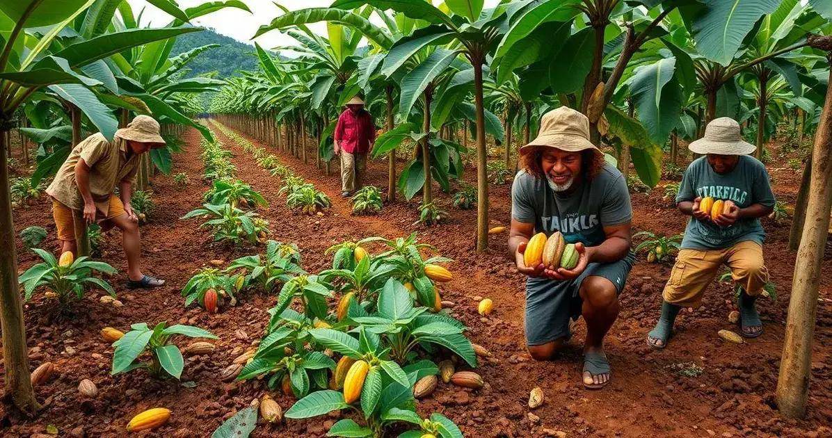 Ingredientes do cacau brasileiro