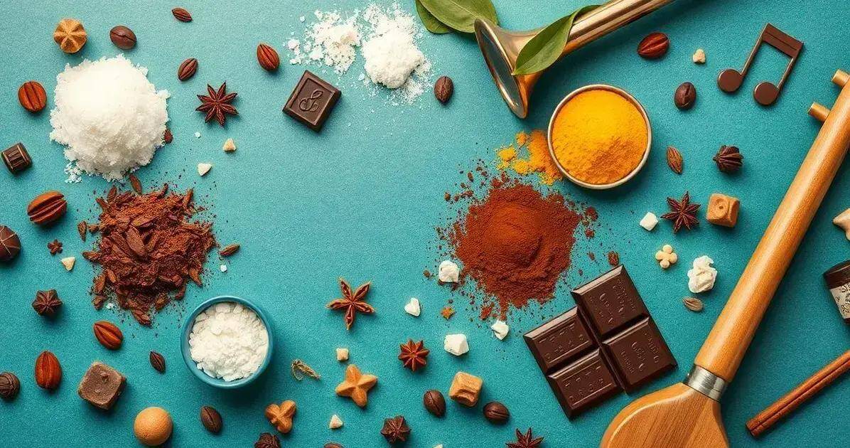 Ingredientes do Chocolate e Música: Curiosidades Doces