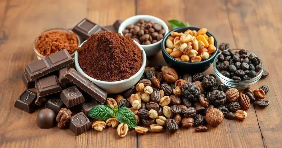 Ingredientes do Presente com Chocolate