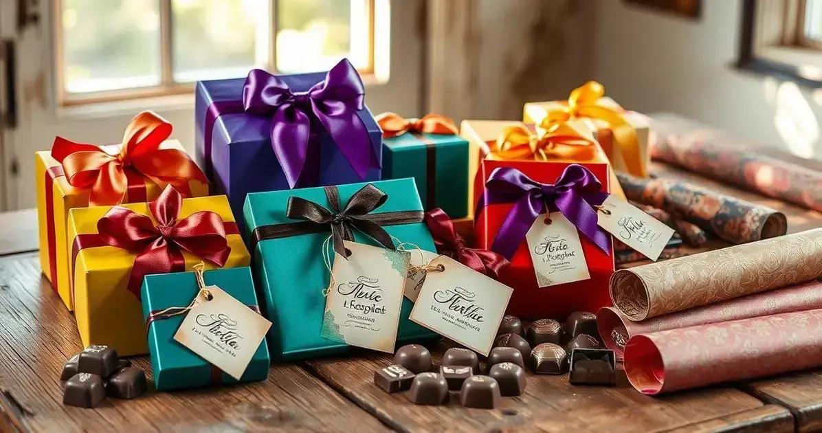 Ingredientes Necessários para Embalar Chocolates
