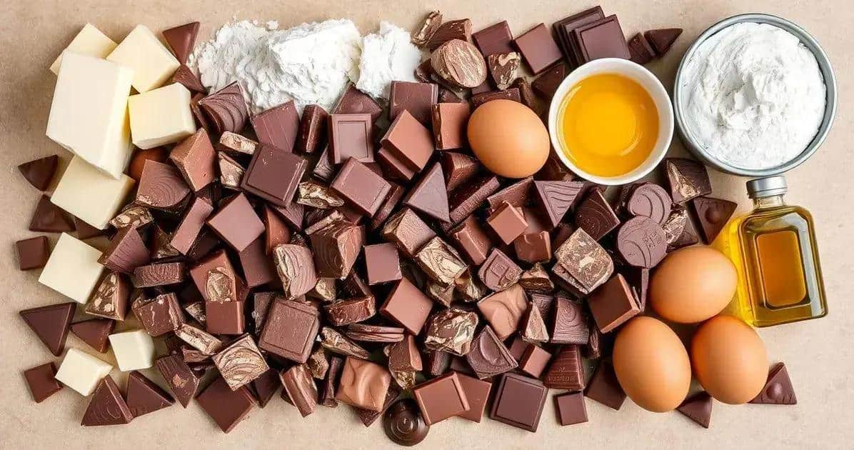 Ingredientes Necessários para Sobras de Chocolate