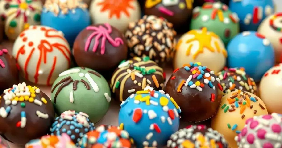Ingredientes para Bombons Temáticos