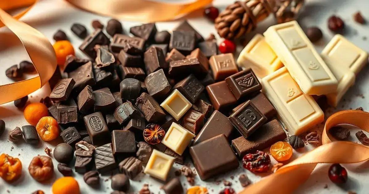 Ingredientes para Cesta de Chocolate Artesanal