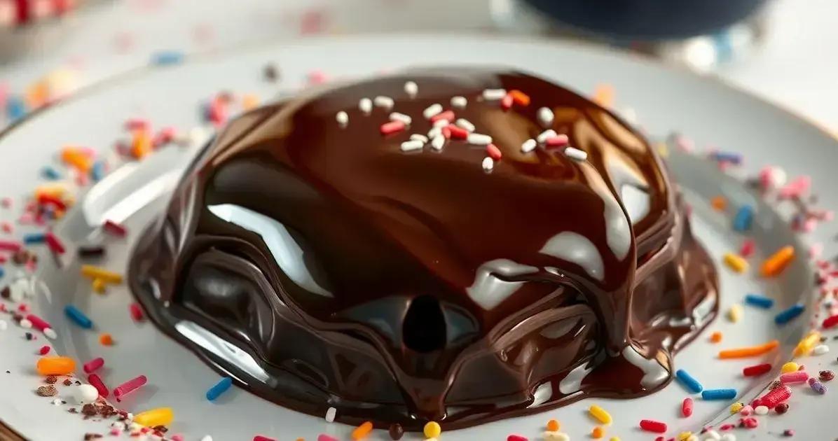 Ingredientes para dar brilho ao chocolate caseiro