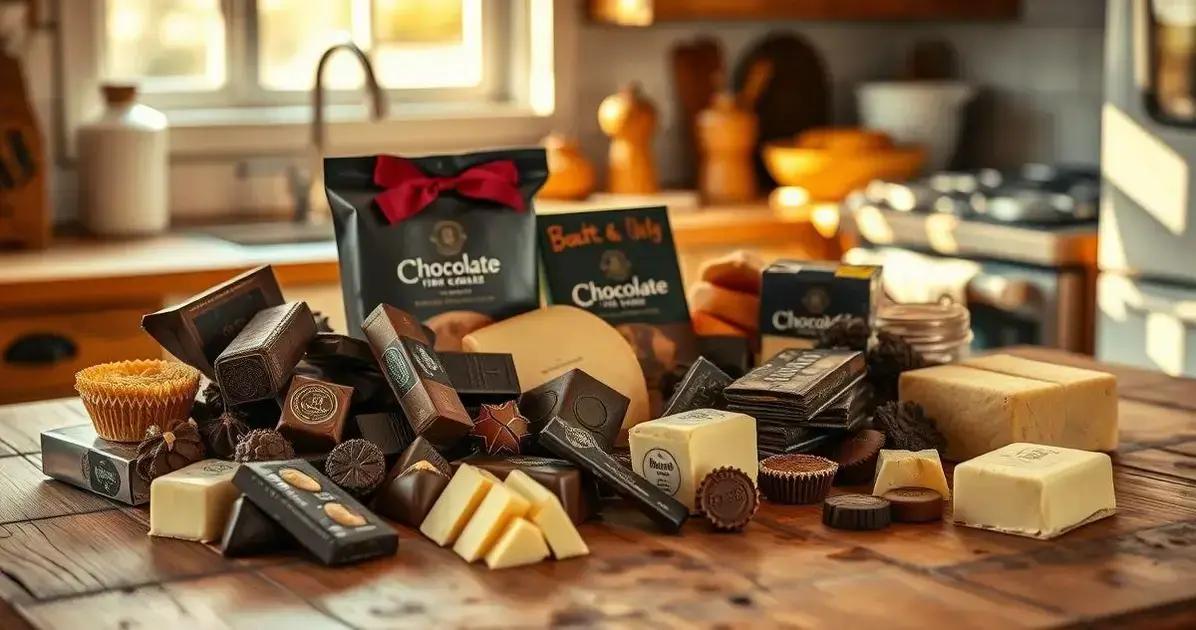 Ingredientes para Derreter Chocolate Perfeito