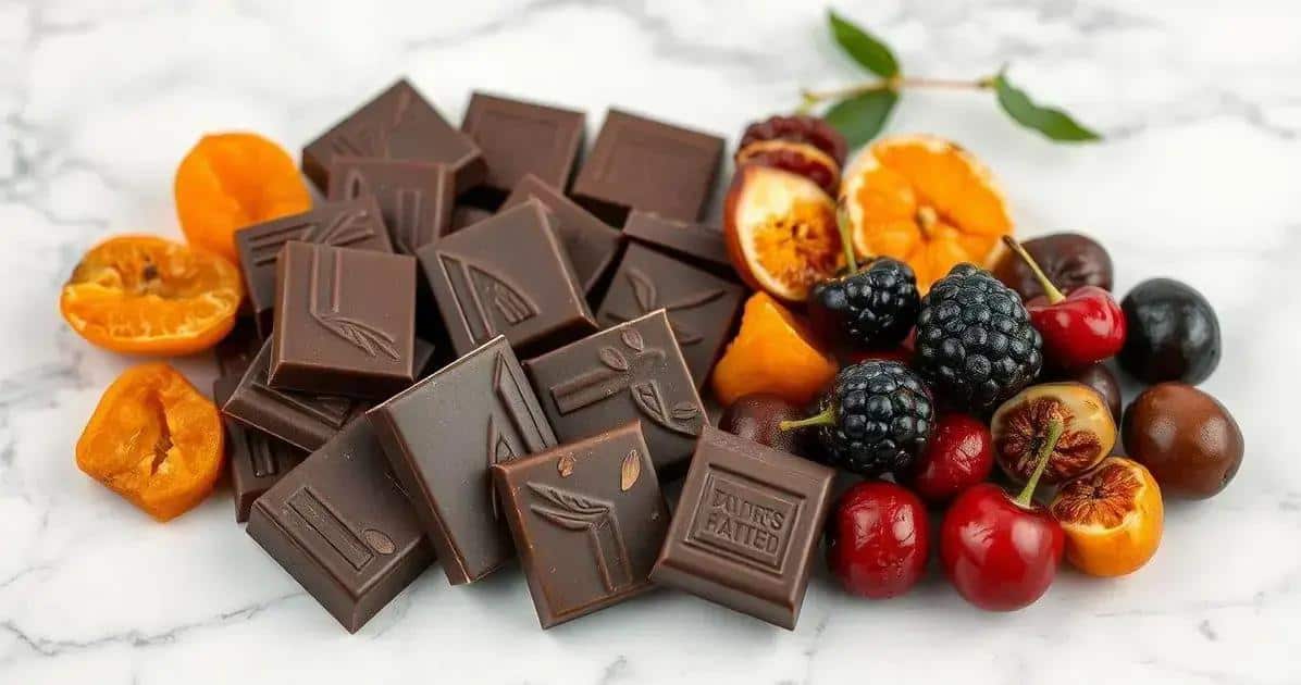 Ingredientes para Fazer Chocolate com Frutas Secas