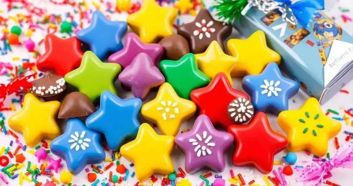 Ingredientes para Lembrancinhas de Chocolate