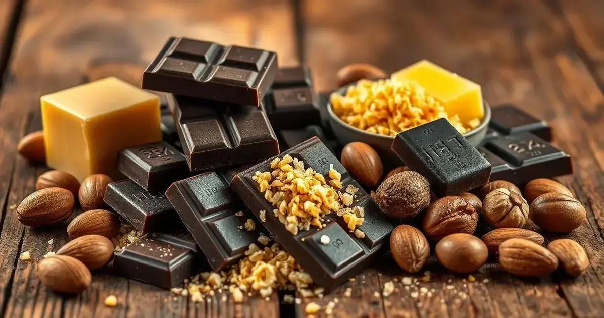 Ingredientes para o chocolate perfeito