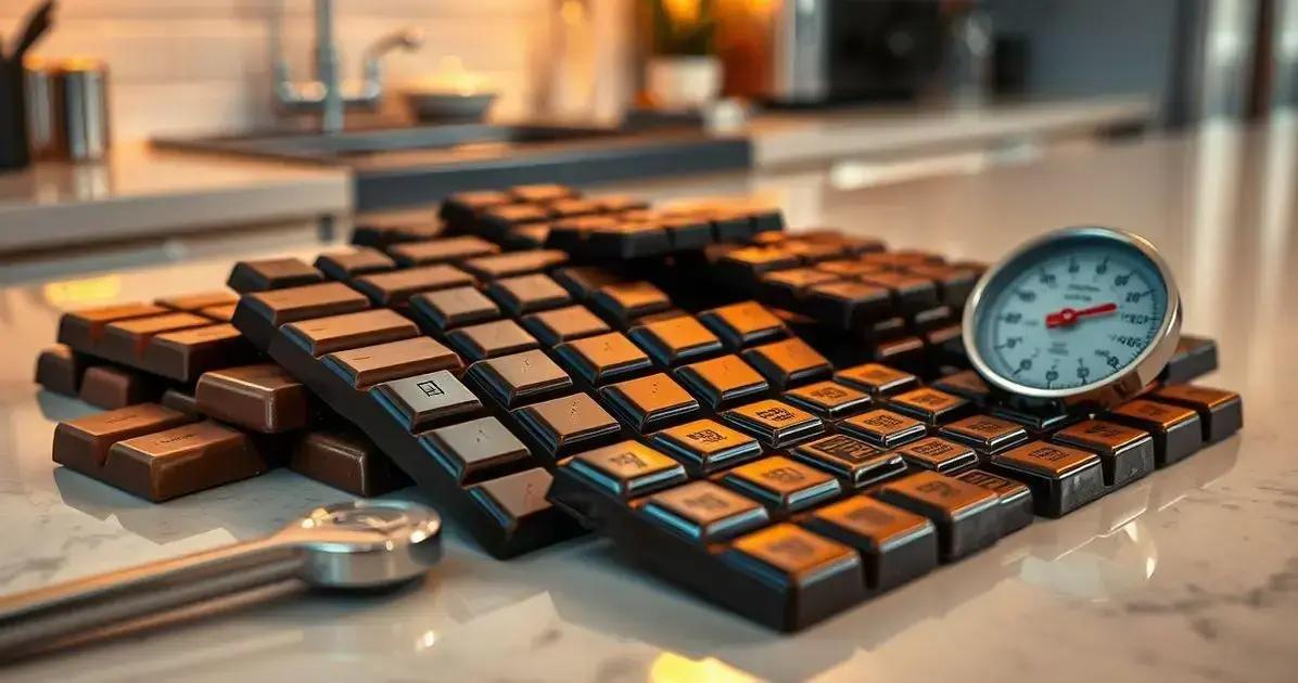 Ingredientes para Temperar Chocolate