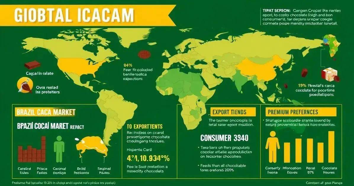 Mercado global do cacau: onde estamos?