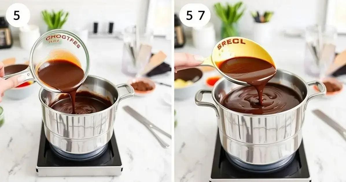 Método de Preparação: Como Derreter Chocolate sem Queimar