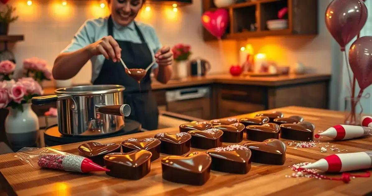 Método de Preparação de Doces de Chocolate