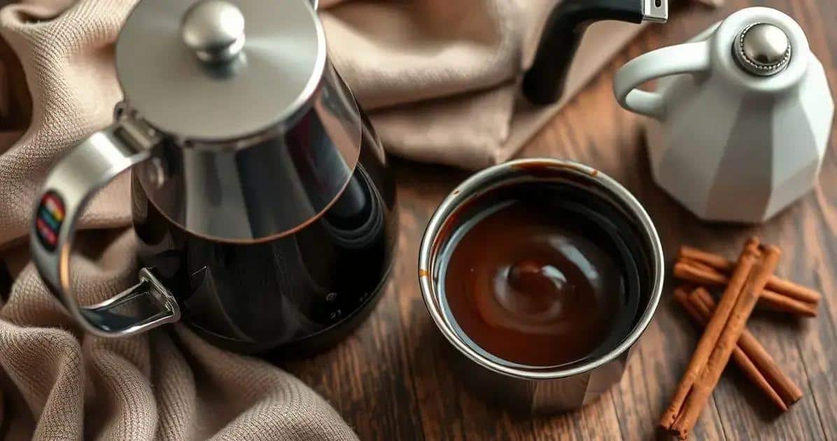 Método de Preparação do Café com Chocolate