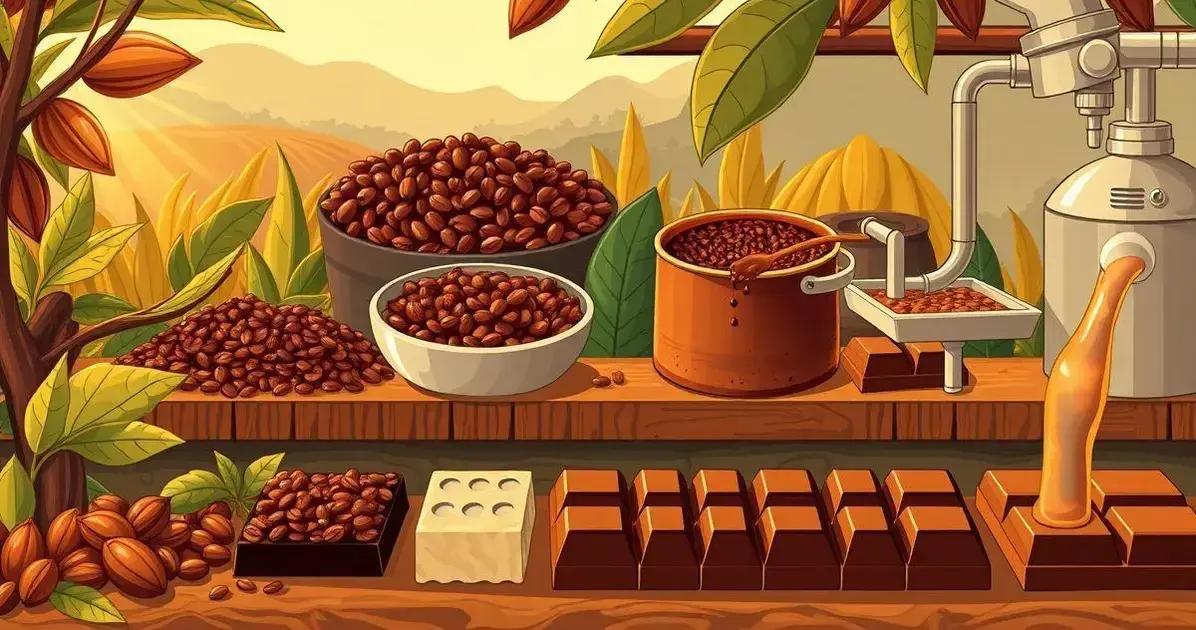 Método de Preparação do Chocolate
