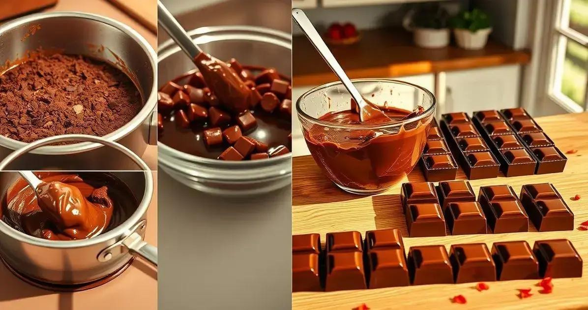 Método de Preparação do Chocolate Caseiro