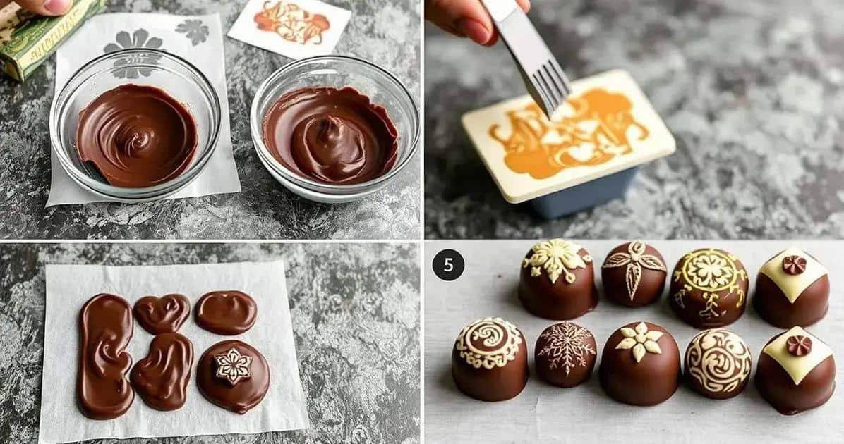 Método de Preparação do Chocolate Decorado