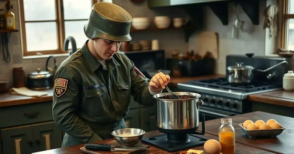 Método de Preparação do Chocolate na Guerra