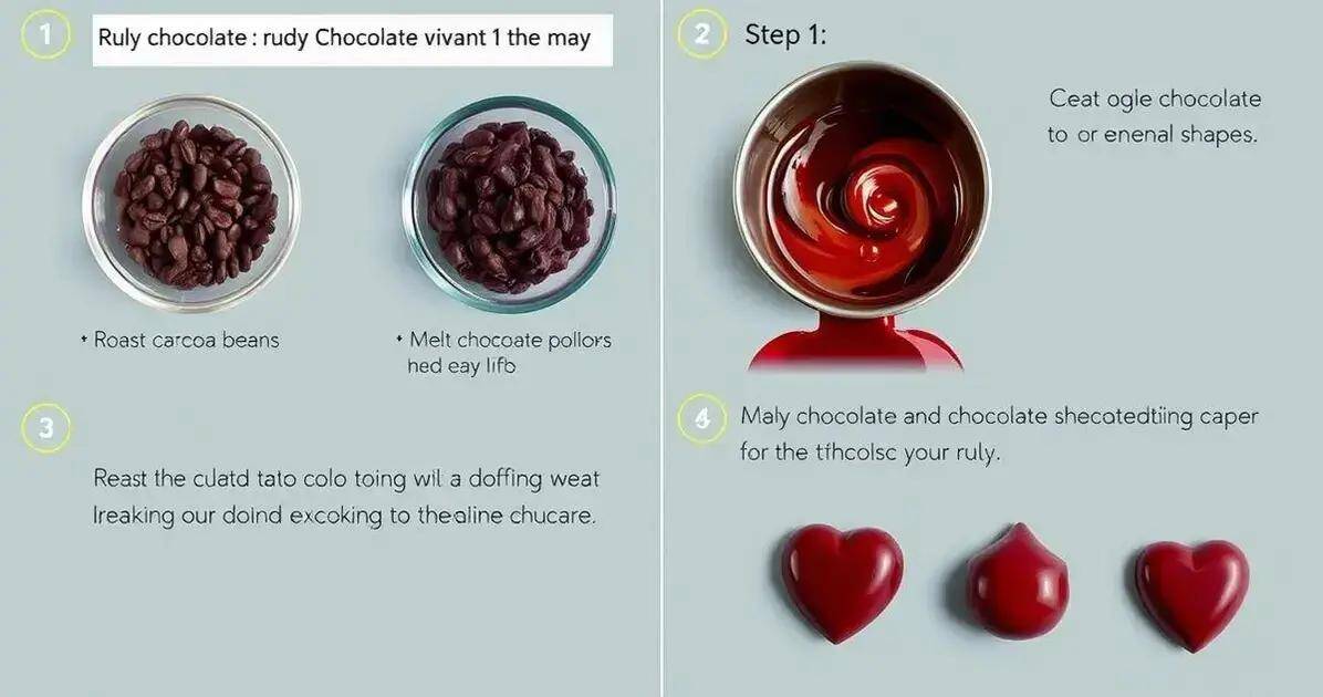 Método de Preparação do Chocolate Ruby
