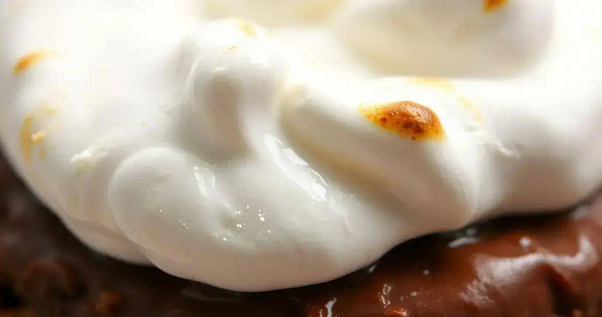 Método de Preparação do Marshmallow Gratinado