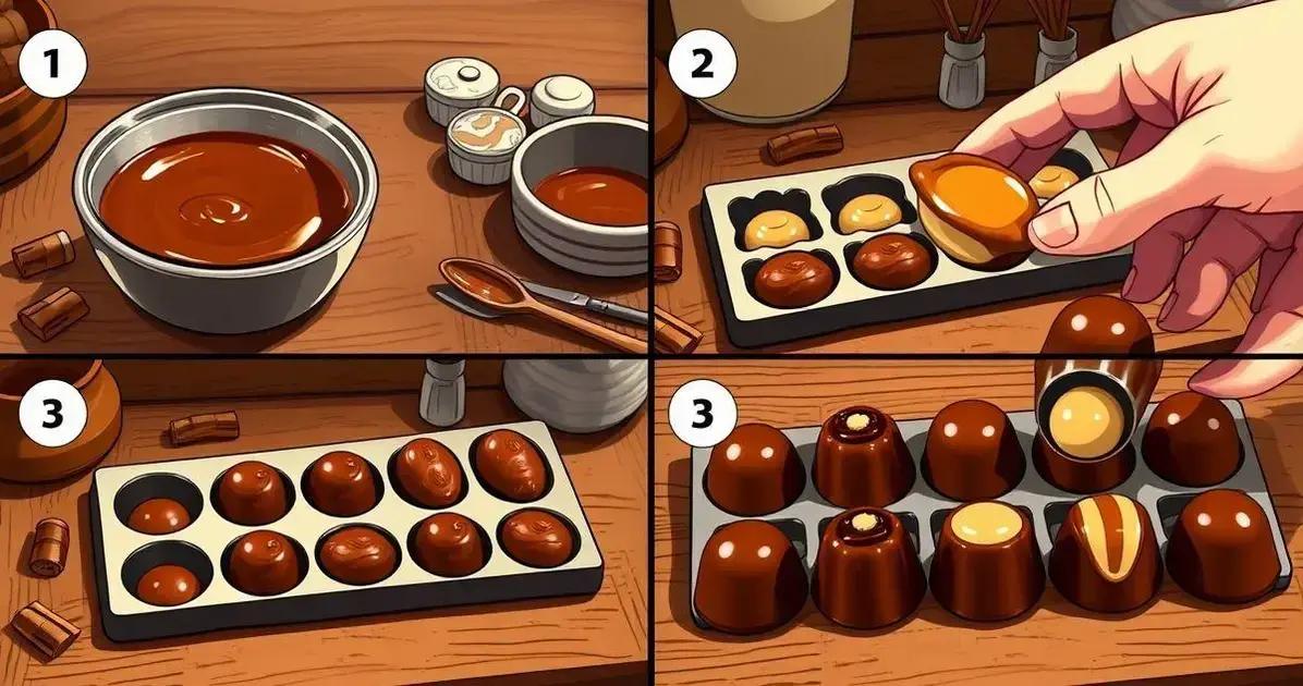 Método de Preparação dos Bombons Recheados