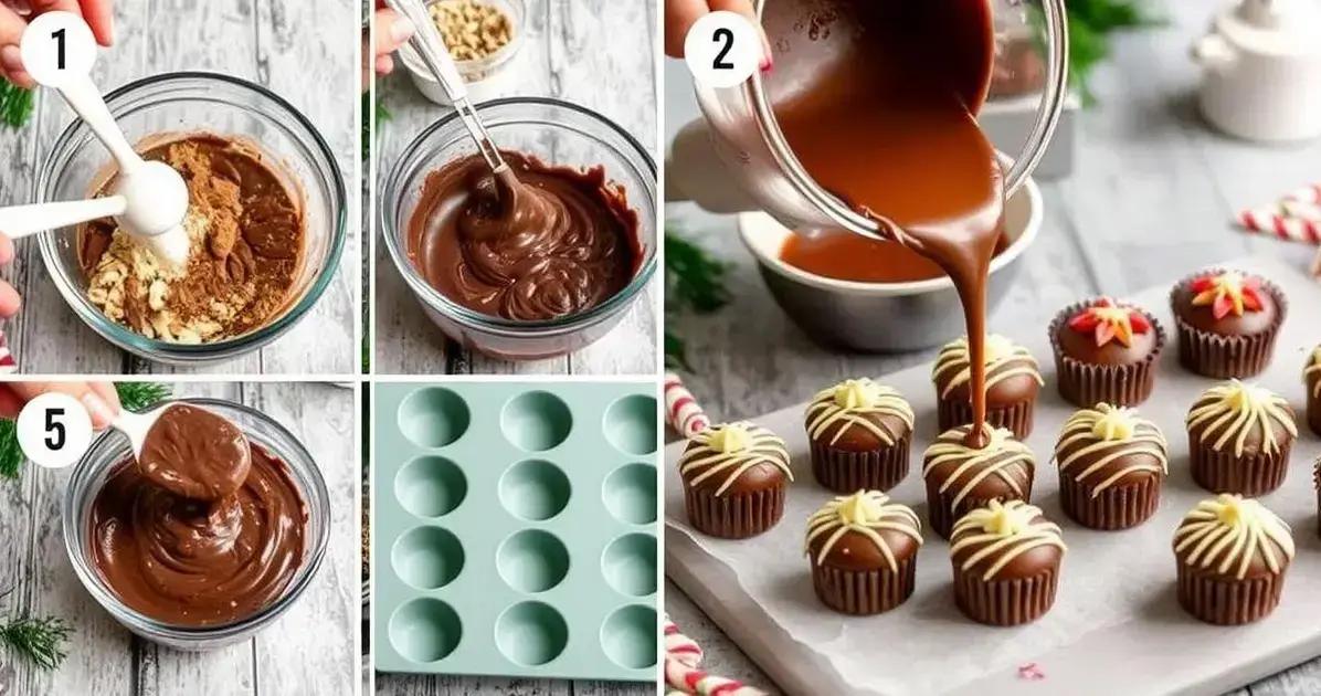 Método de Preparação dos Presentes com Chocolate