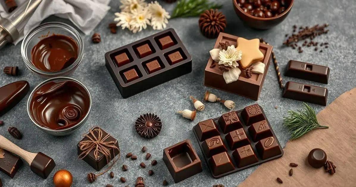 Método de Preparação para Caixas de Chocolate Artesanal