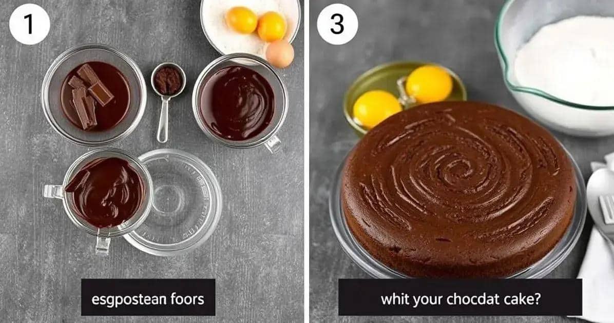 Método de Preparo: Bolo de Chocolate
