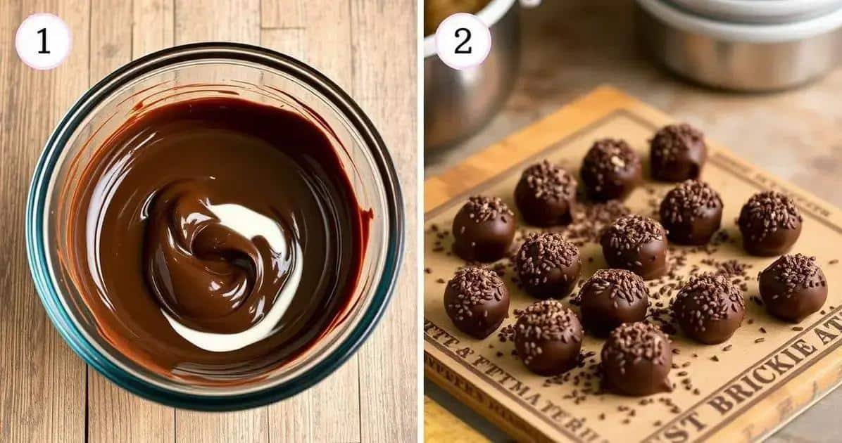 Método de Preparo da Trufa de Chocolate