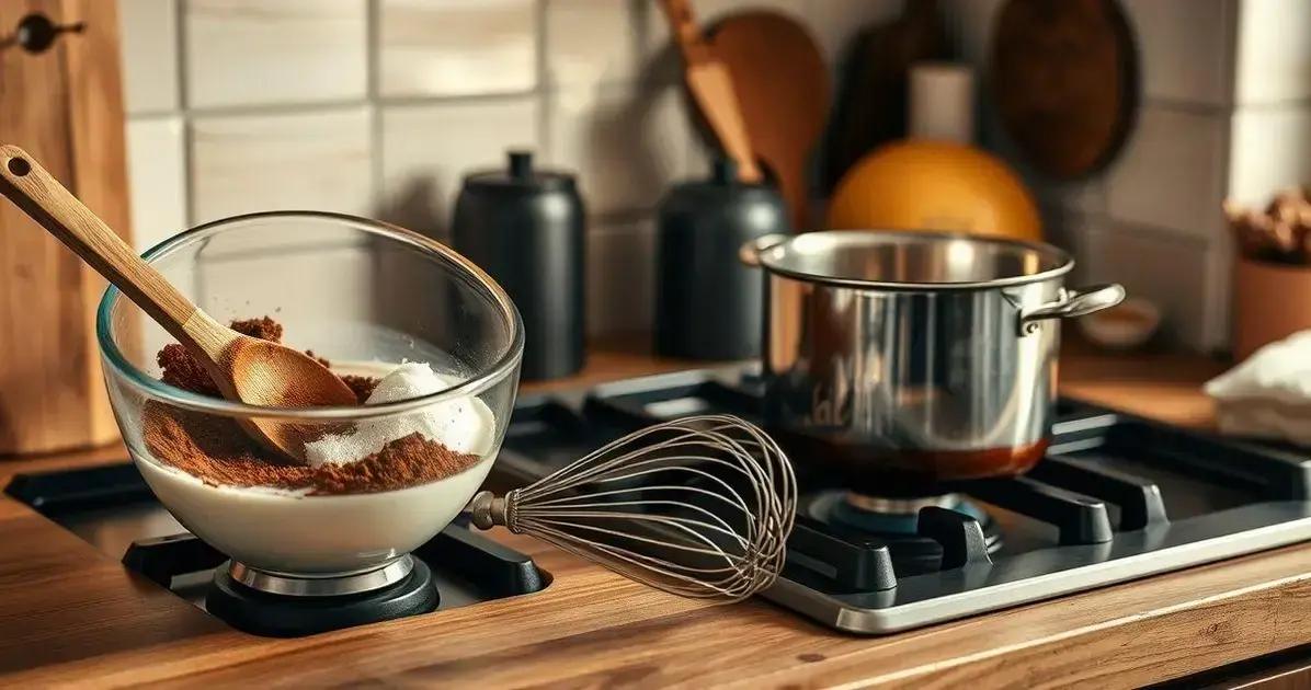 Método de Preparo do Achocolatado