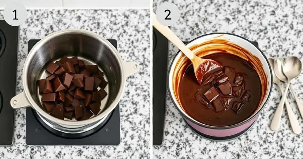 Método de Preparo do chocolate no presente
