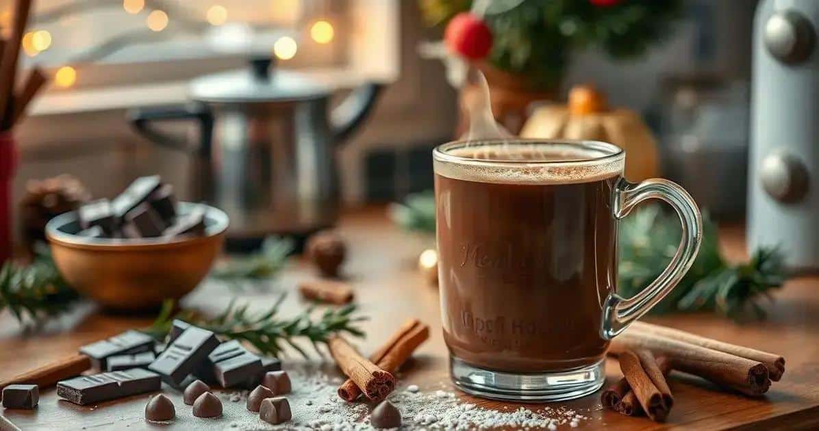 Método de Preparo do Chocolate Quente com Especiarias