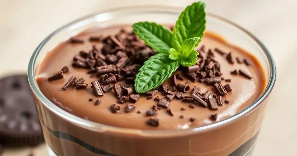 Método de Preparo do Pavê de Chocolate