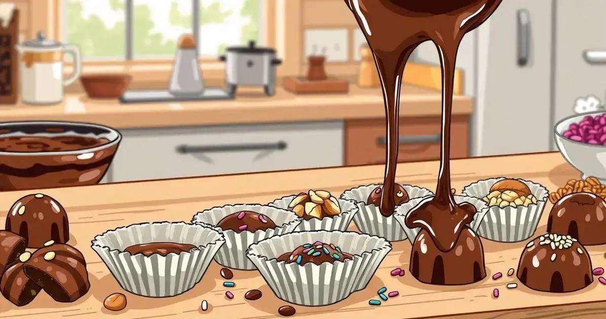Método de Preparo dos Chocolates