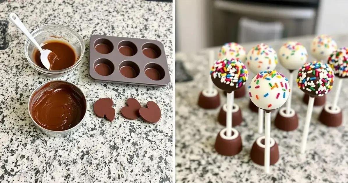 Método de Preparo dos Pirulitos Decorados