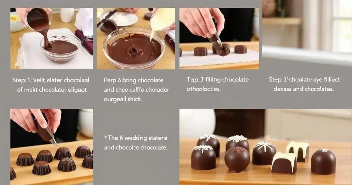 Método de Preparo para Chocolates Elegantes