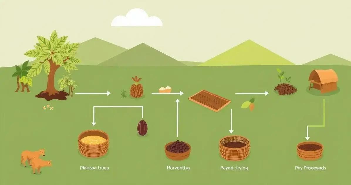 Método de Produção do Cacau
