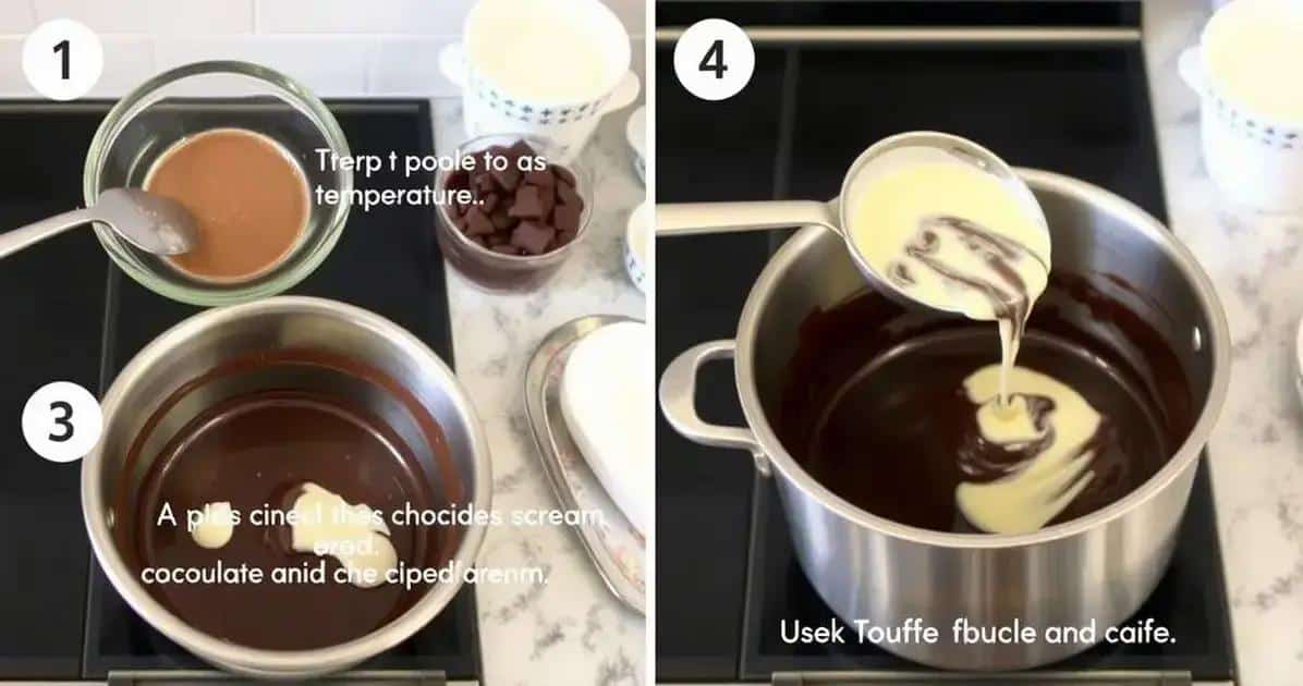 Métodos para evitar que a ganache talhe