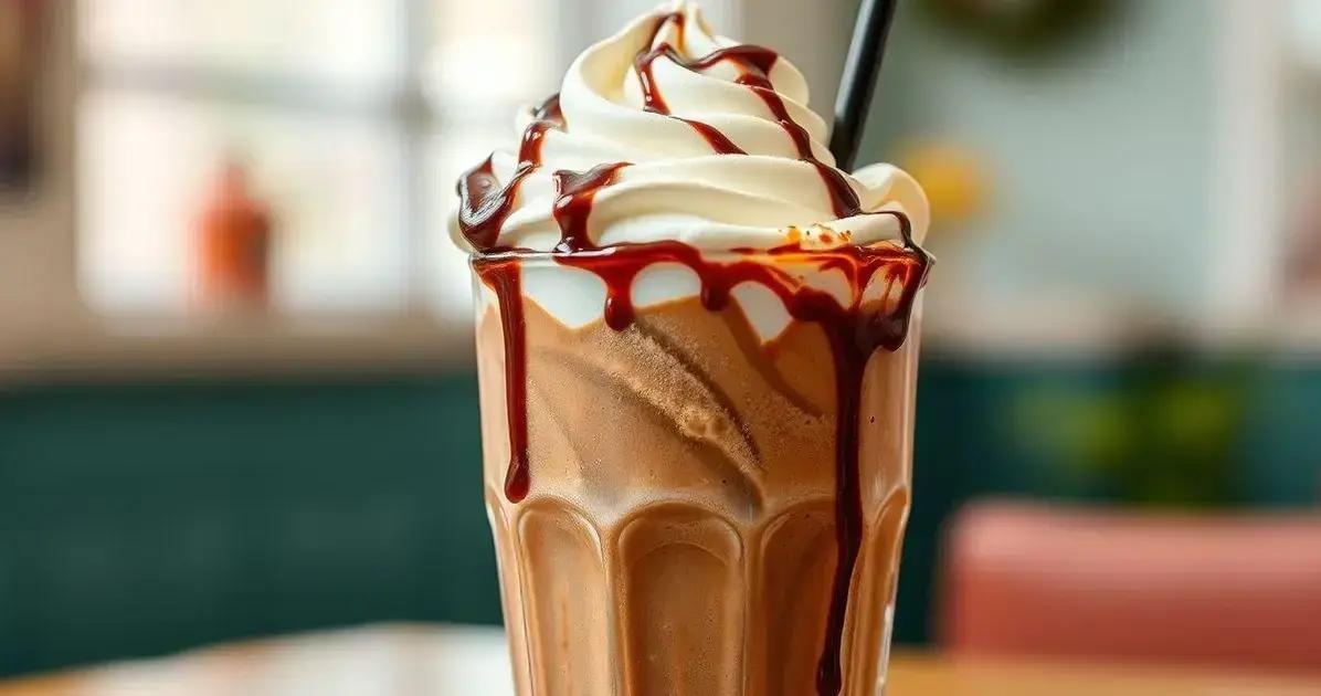 Milkshake Tentação Gelada: Chocolate com Sorvete na Medida Certa