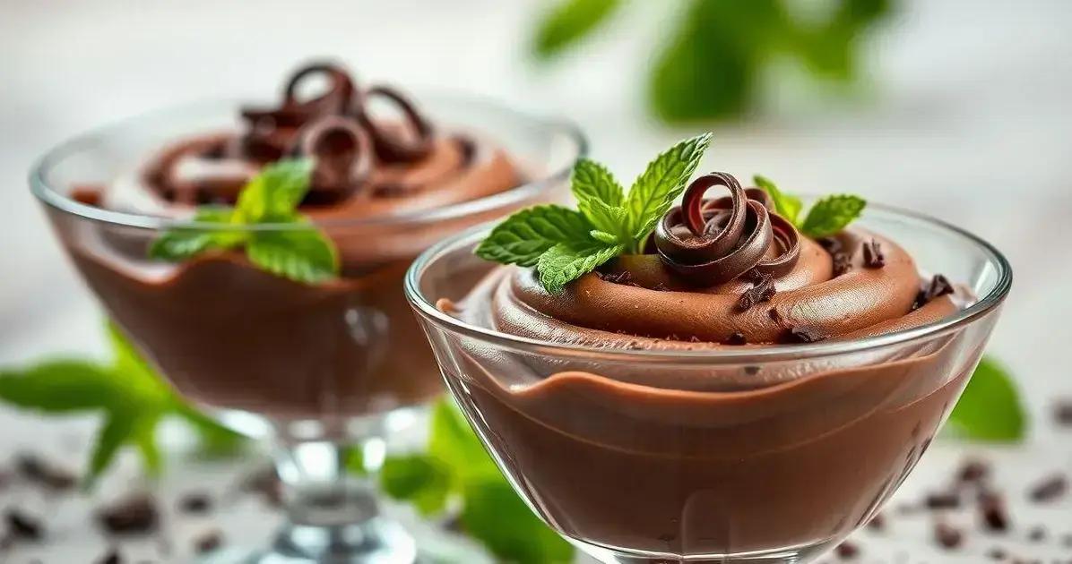 Mousse de Chocolate Invisível: 2 Ingredientes e Textura dos Deuses