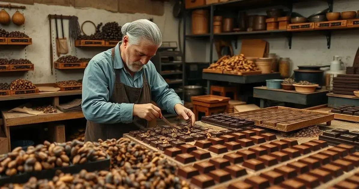 O que é chocolate bean to bar?